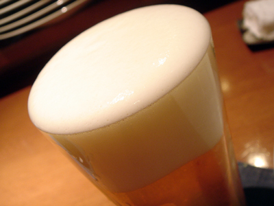 美味しいお店探し旅　-関西中心にいろいろ--生beer