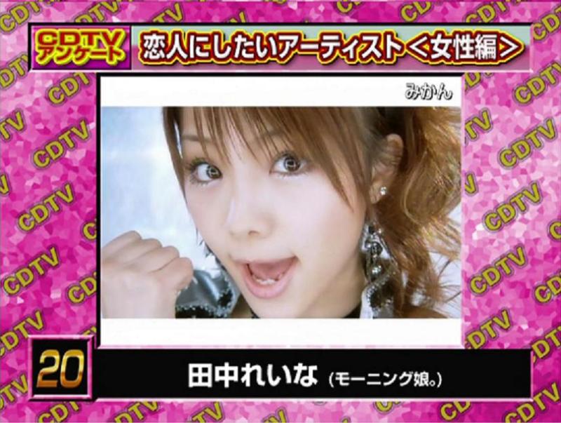 CDTV 　恋人にしたいアーティスト　2008　夏