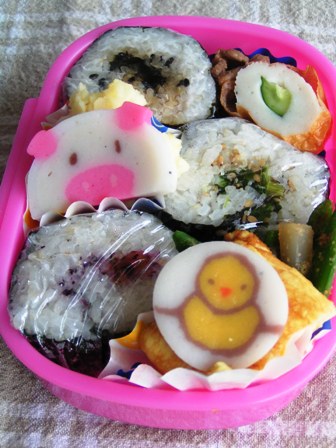 海苔巻きおにぎり弁当ちびっこ用