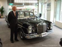 吉田茂の愛車メルセデスベンツを特別展示