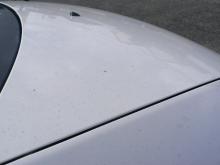 出張洗車 パッソ ボンネットの汚れ