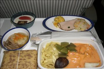 ＪＬ（ＪＡＬ日本航空）６０３便機内食