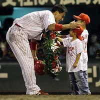 息子からの祝福
