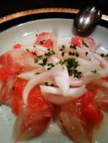 真鯛のカルパッチョ