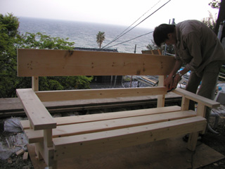 いざ！ソファー作り