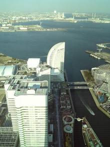 インターコンチ fromランドマークタワー展望台