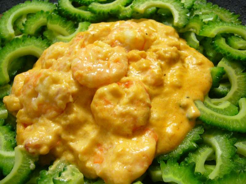 レンジクック:エビマヨ炒め