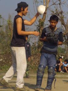 $ネパールに野球を、ネパールに笑顔を、オリンピック出場へ続く道!! ~A boy meets baseball and friend~