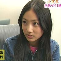 さあや、テレビ初