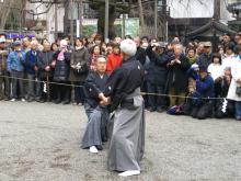 土方歳三資料館日記-天然理心流演武4