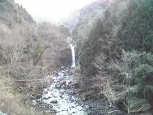 大棚の滝