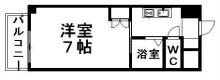 フリーダム道後　202間取図