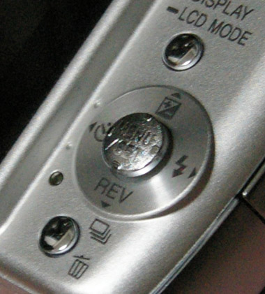 DMC-FX50　ジョイスティック付近