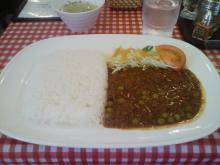 キーマカレー&サラダ + スープ