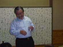 楽しんでます桑山津山市長