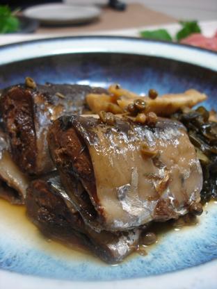 秋刀魚の有馬煮