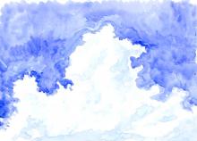入道雲-猪苗代湖