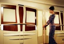 A380 スイート入口