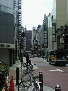 昼間の北新地