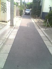 ナチュラルハウス脇路地