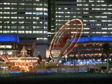 横浜みなとみらい２１の夜景
