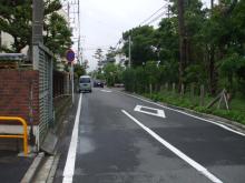 ラチエン通り（松が丘方面）