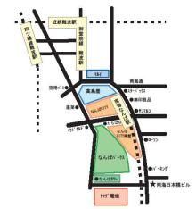 女性車掌が働いている会社のスタッフ日記-map
