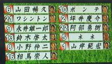 3/3スタメン