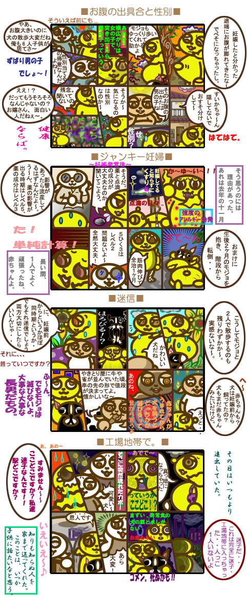 ウサギ浴～4コマ漫画～