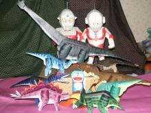 ウルトラマンと恐竜達