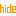 hide