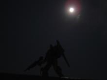 月見だんごもススキも無かったのでHGUC百式で（ぇ