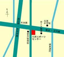 IkunoSportsCentreMap