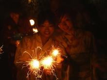 2005年7月7日の七夕「お願い、花火、幸福」
