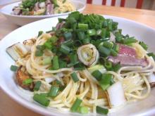 マグロのスパゲッティ