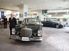 吉田茂の愛車メルセデスベンツを特別展示