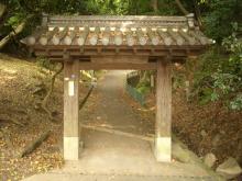 安福寺の門