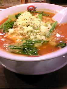 渋谷で働くモバイルエンジニアのブログ-太陽のトマト麺チーズラーメン