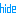 hide