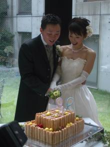スーパー花嫁への道-ケーキカット3
