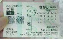 2007.10.7 京都10Ｒ　花背特別