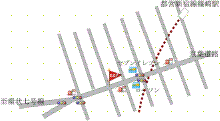 バイオス店舗の地図
