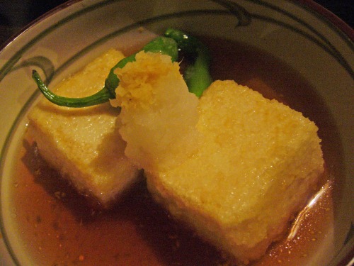 酒リーマンのフードライフａｔ京都-揚げだし豆腐