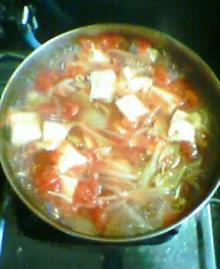 野菜スープ（豆腐入り）