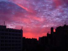 paris sunset
