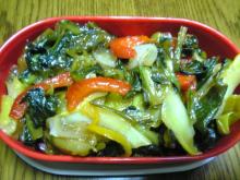 緑黄色野菜炒め