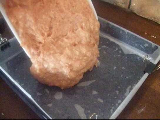 長澤家のレシピブログ-鶏肉の松風焼きレシピ工程