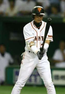 亀井の白いリストバンド