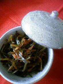 切り昆布の煮物