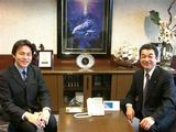河本社長と